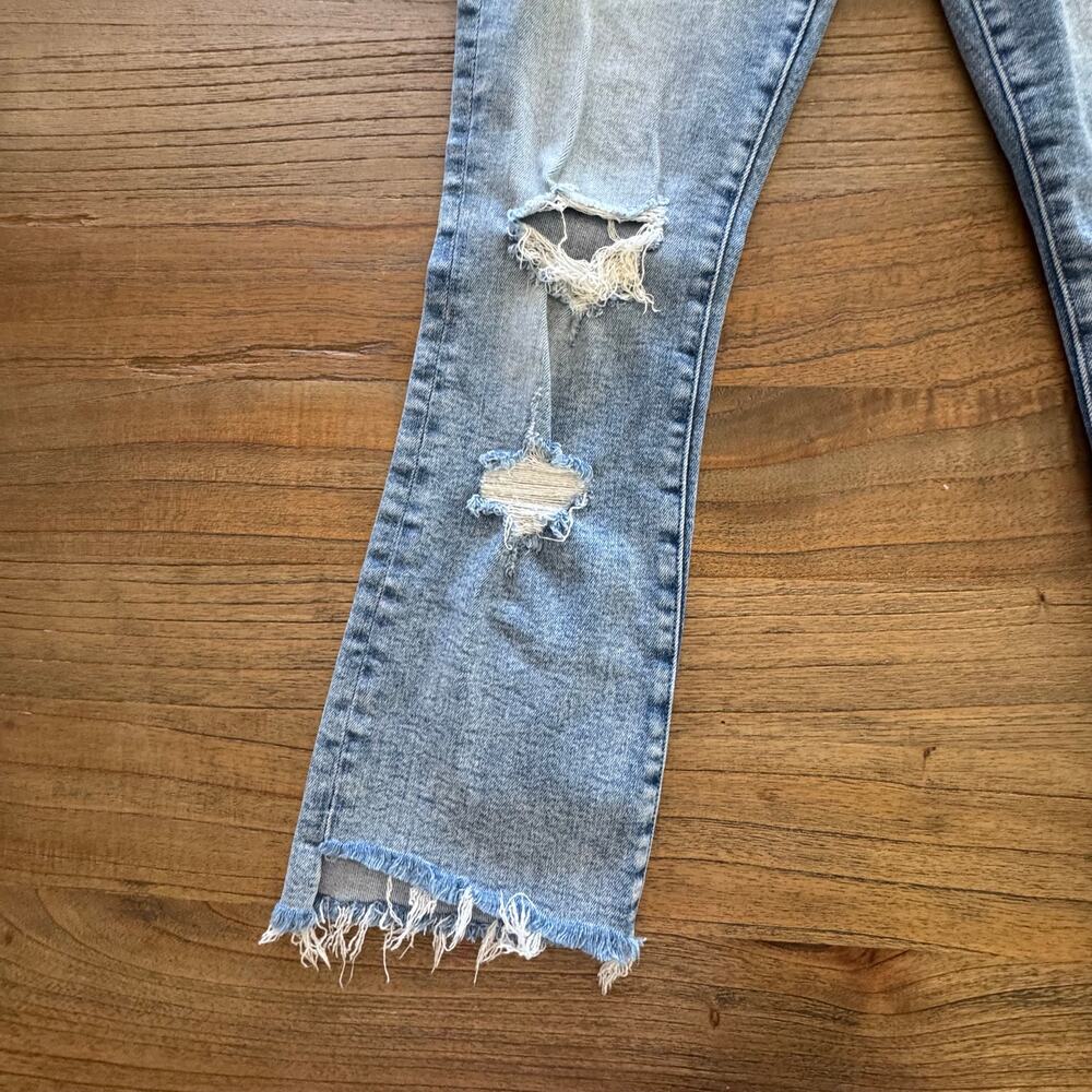 Mother The Insider Crop Step Fray Jeans - Size 27 - Picture 7 of 11